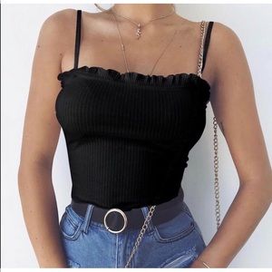 Unknown | Ruffle Tank Top